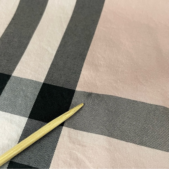 Burberry London Shirt Men’s 3XL Nova Check Pink Plaid Button Up Long Sleeve 1417 - Picture 9 of 12